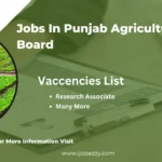 Jobs In Punjab Agriculture Research Board 2025 Apply Online